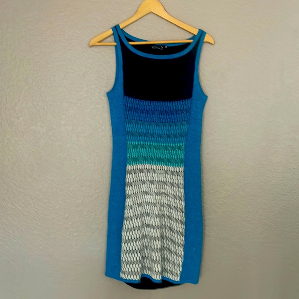 Women Dress metallic colors size small
